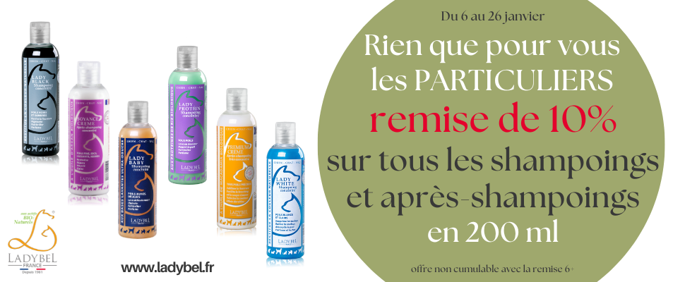 promo 10% sur SHA et CRE 200ml